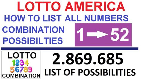 Lotto Numbers and Combinations: Understanding .
